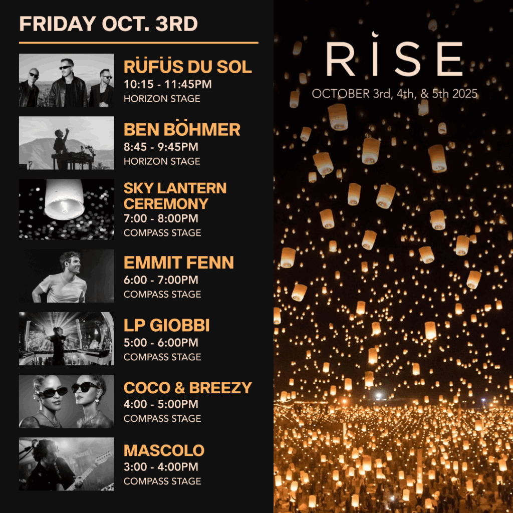 Exciting Features of the Rise Festival 2025