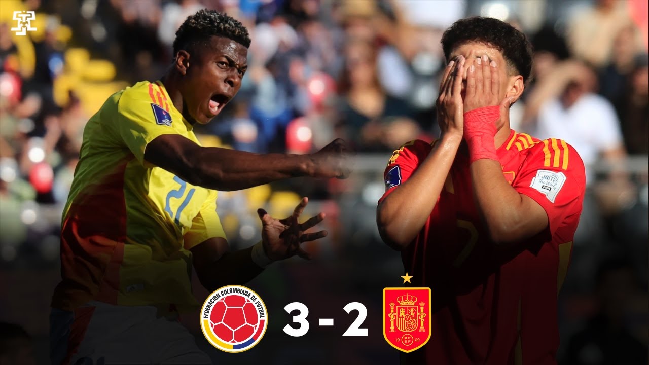 La Rivalidad en el Fútbol Sub-20: España vs. Colombia