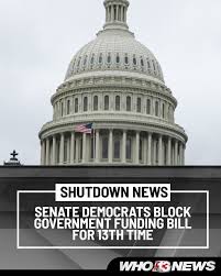 Senate Democrats Prepare for Government Shutdown Negotiations
