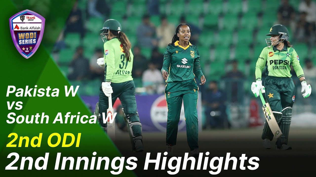 South Africa Women vs Pakistan Women: Cricket Match Highlights