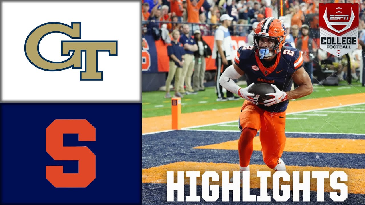Syracuse vs Georgia Tech: A Crucial College Football Matchup