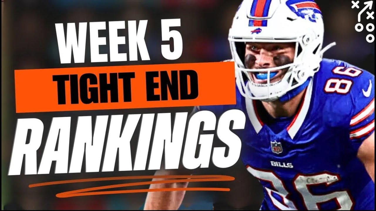 TE Rankings Week 5: Key Players and Insights