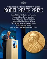 Donald Trump’s Nomination for the Nobel Peace Prize