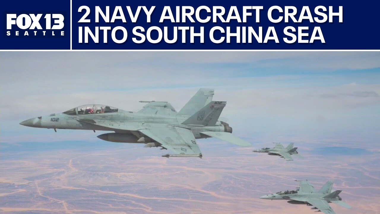 US Navy Aircraft Crash Incident in the South China Sea