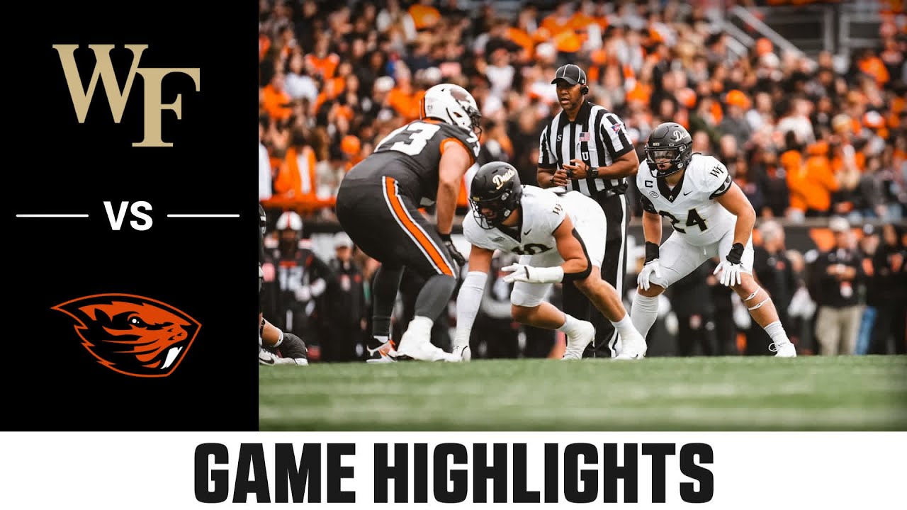 Wake Forest vs Oregon State: A Closer Look at the Upcoming Battle