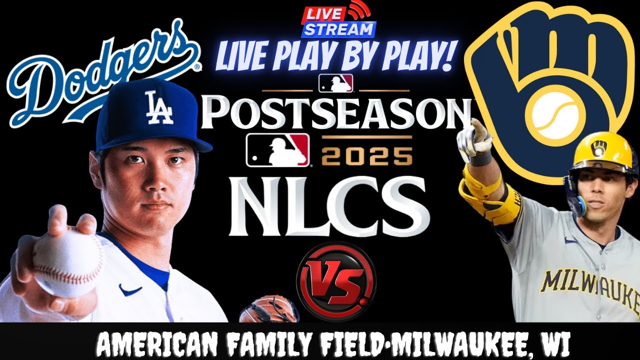 Where to Watch Milwaukee Brewers vs Dodgers