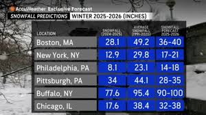 Winter Weather Forecast for 2023-2024: What to Expect