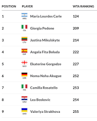 Understanding the Current WTA Rankings and Their Importance