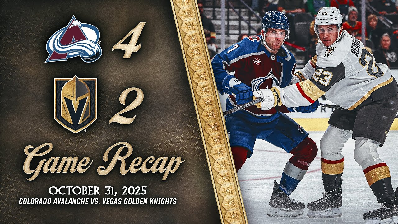 Avalanche vs Golden Knights: A Clash of NHL Titans