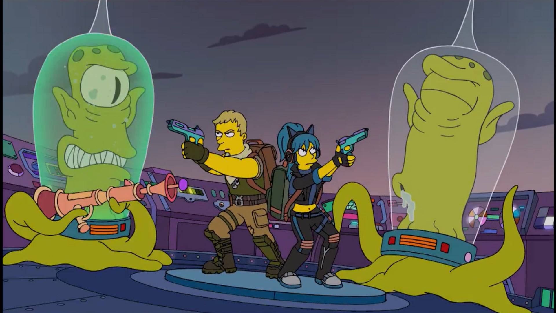 The Simpsons Make a Surprise Appearance in Fortnite
