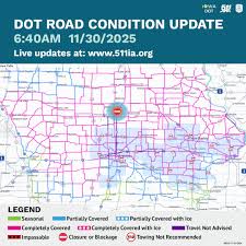 Iowa Road Conditions: What You Need to Know This Season