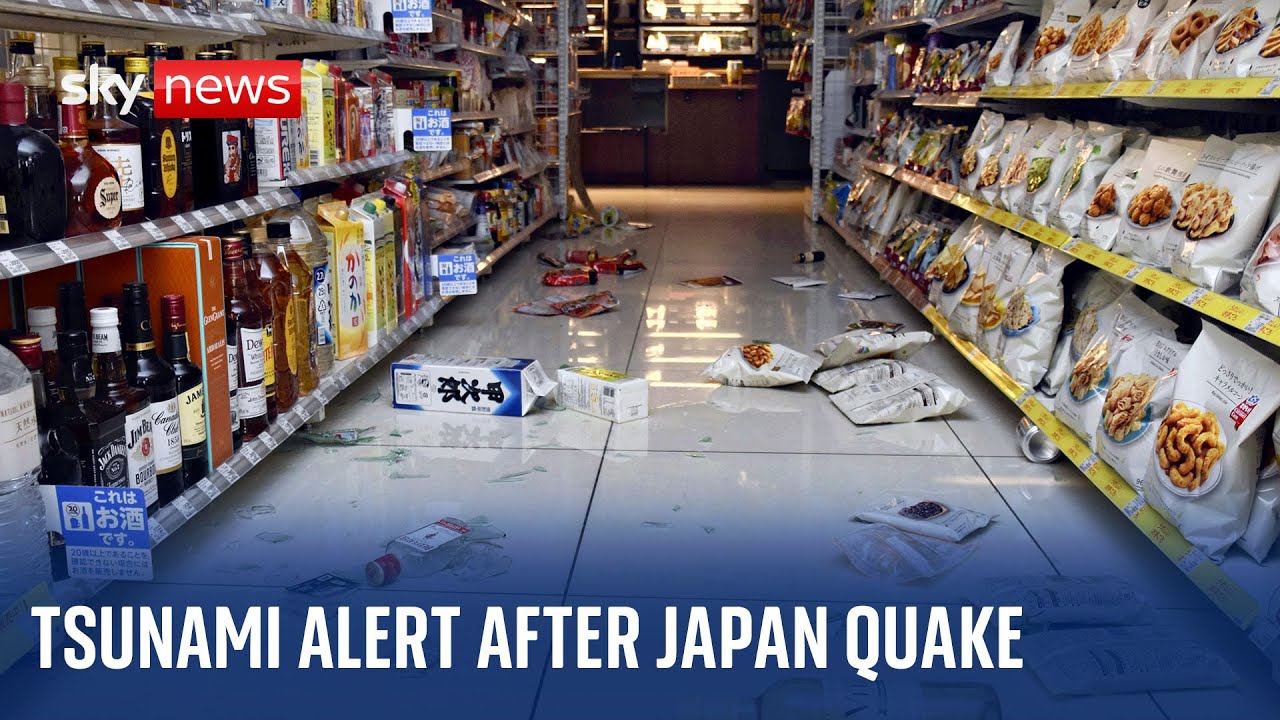 Recent Earthquakes in Japan Prompt Tsunami Warnings