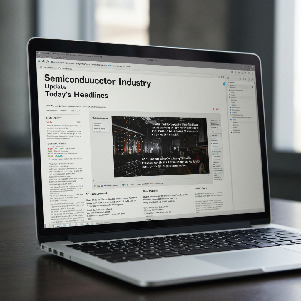 Latest Semiconductor News: Key Developments and Trends