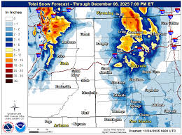 Latest Weather Forecast on Upcoming Snow Storm