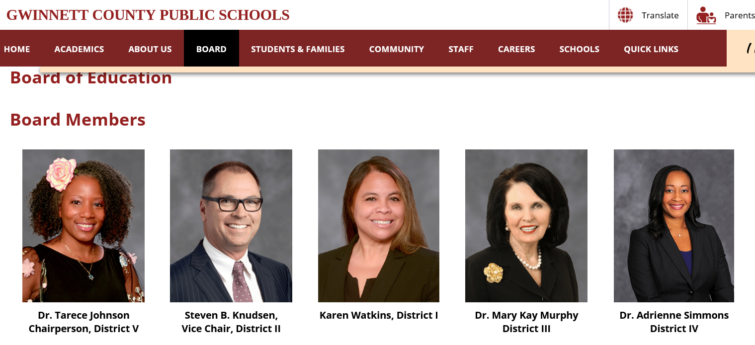 Current Developments in Gwinnett County Schools