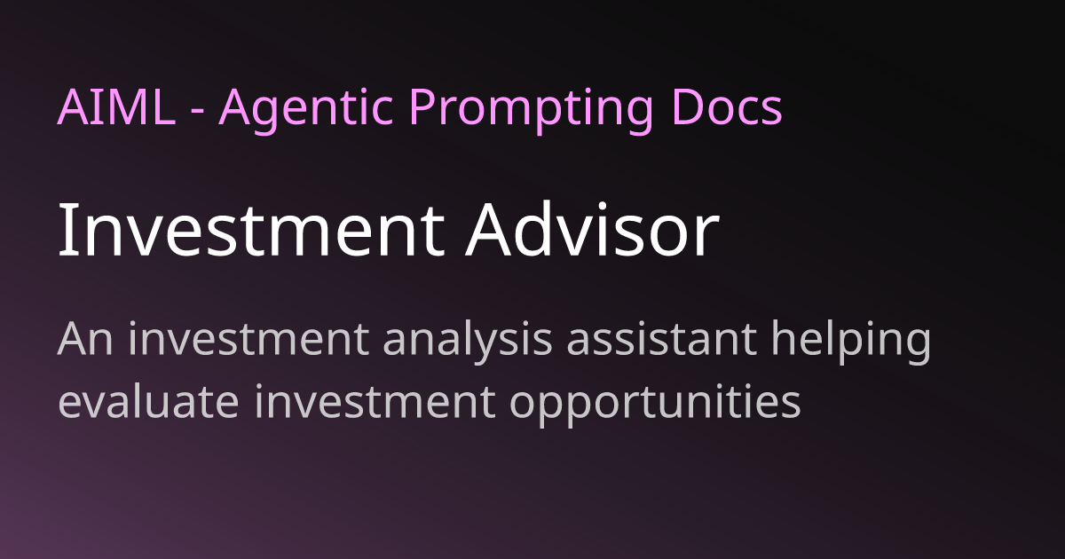 The Vital Role of Investment Advisors in Today’s Market