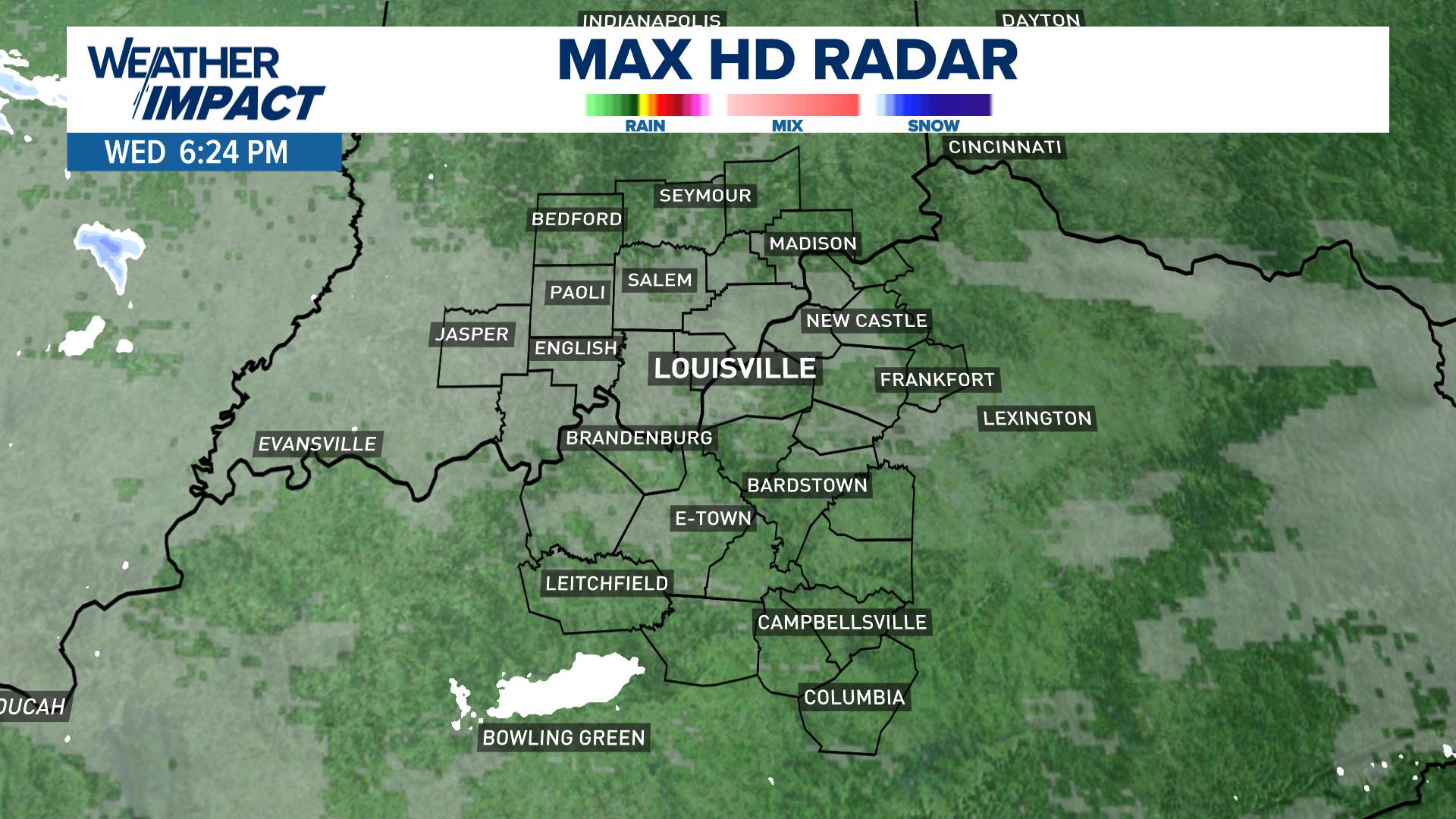 Current Weather Conditions and Forecast for Louisville, KY