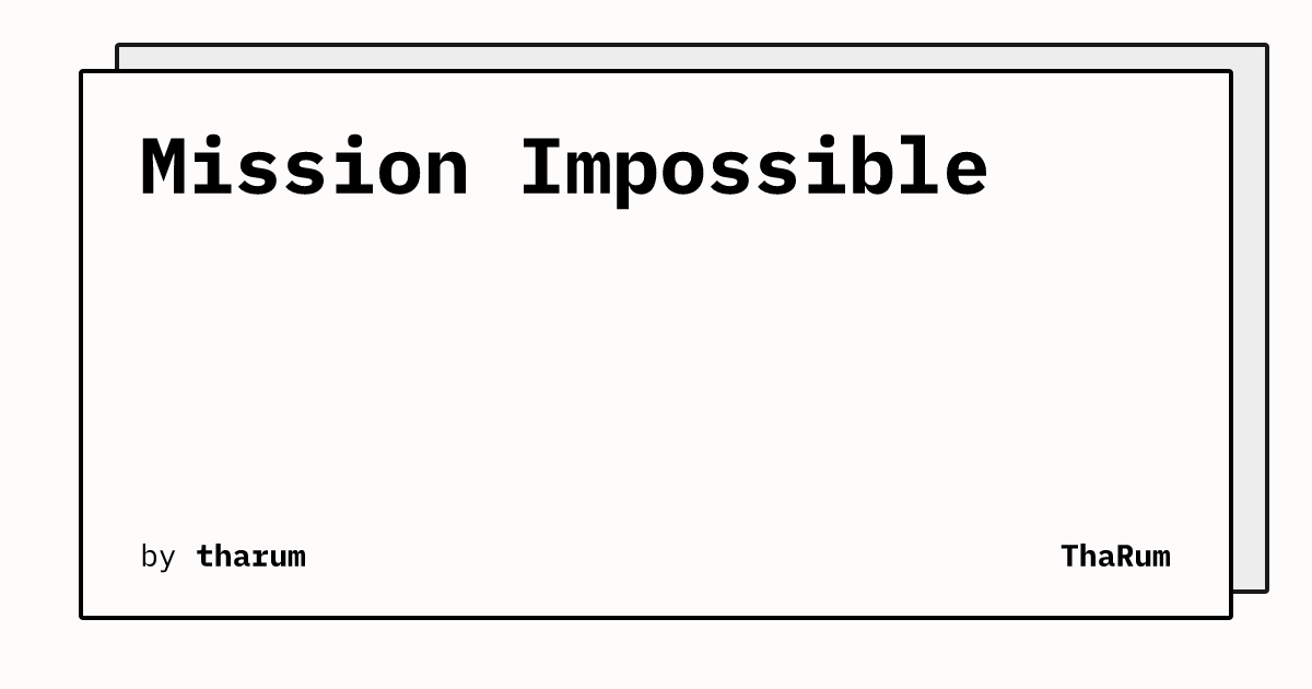 The Enduring Legacy of Mission Impossible Franchise