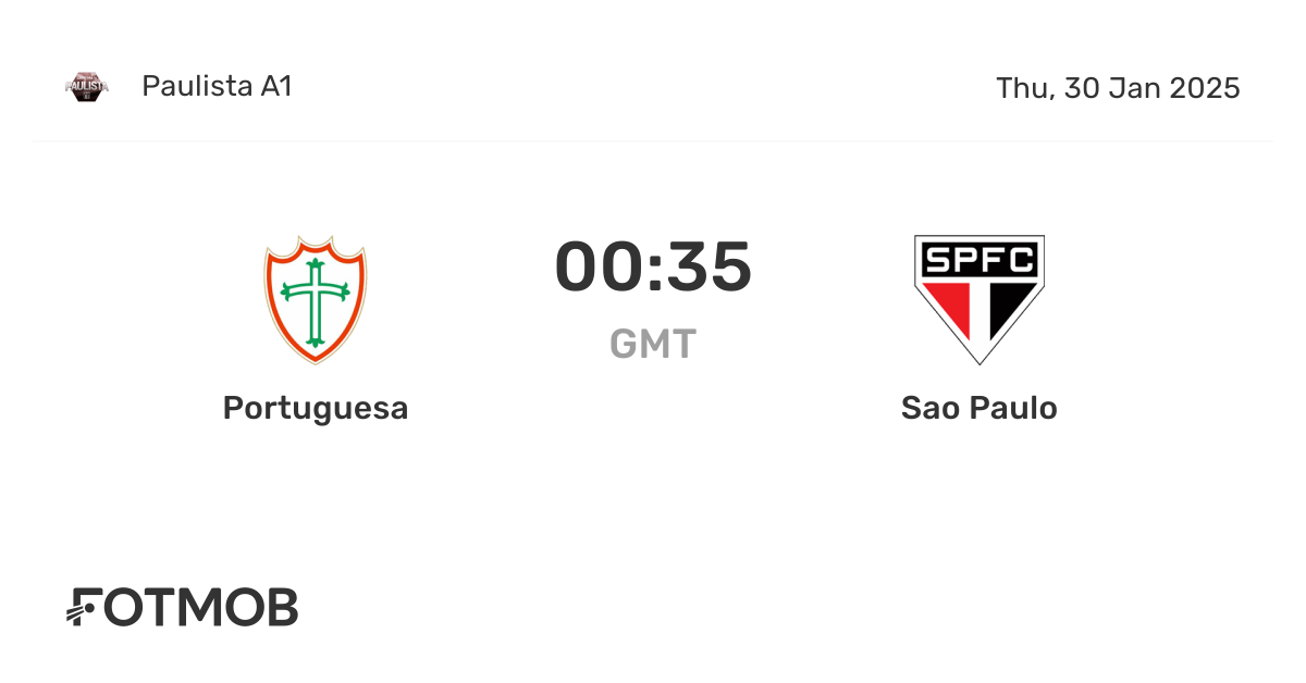 The Thrilling Rivalry: São Paulo vs Portuguesa
