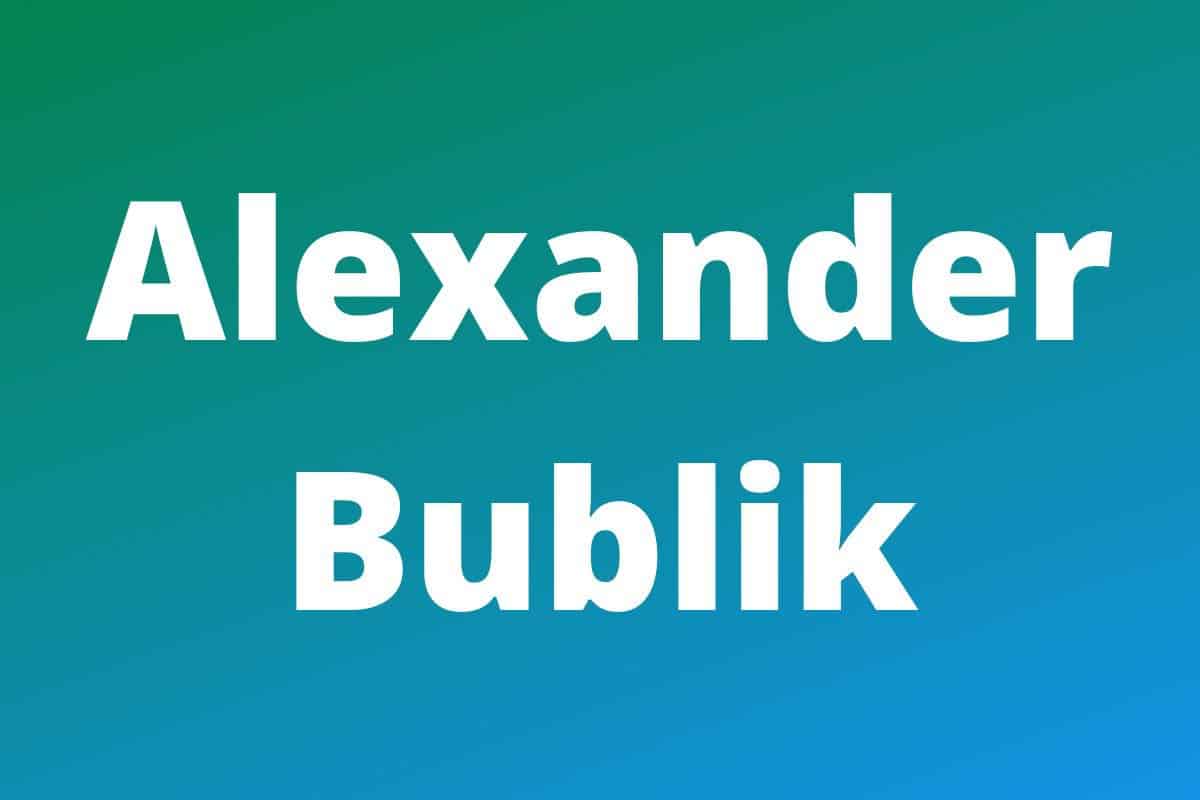 The Journey of Alexander Bublik in Professional Tennis