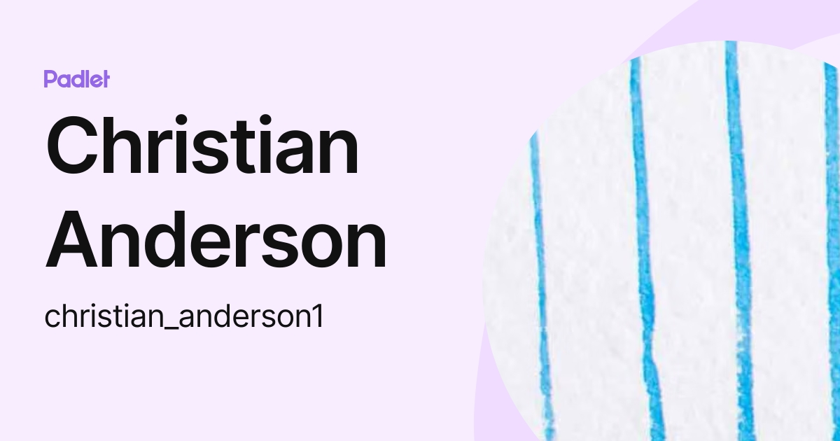 Exploring the Impact of Christian Anderson on Modern Creativity