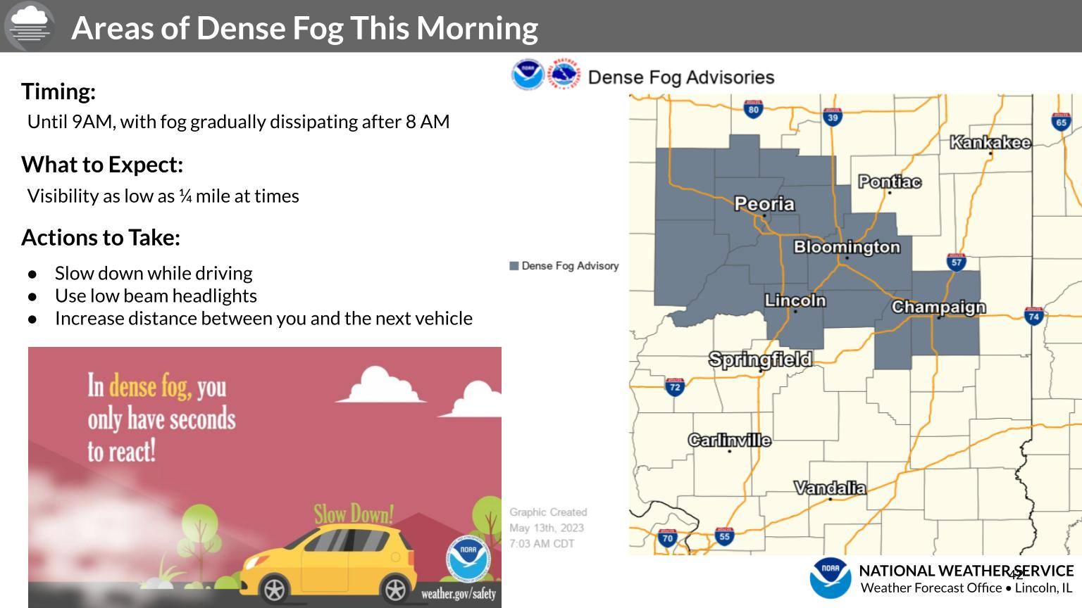 Understanding the Dense Fog Advisory and Its Importance