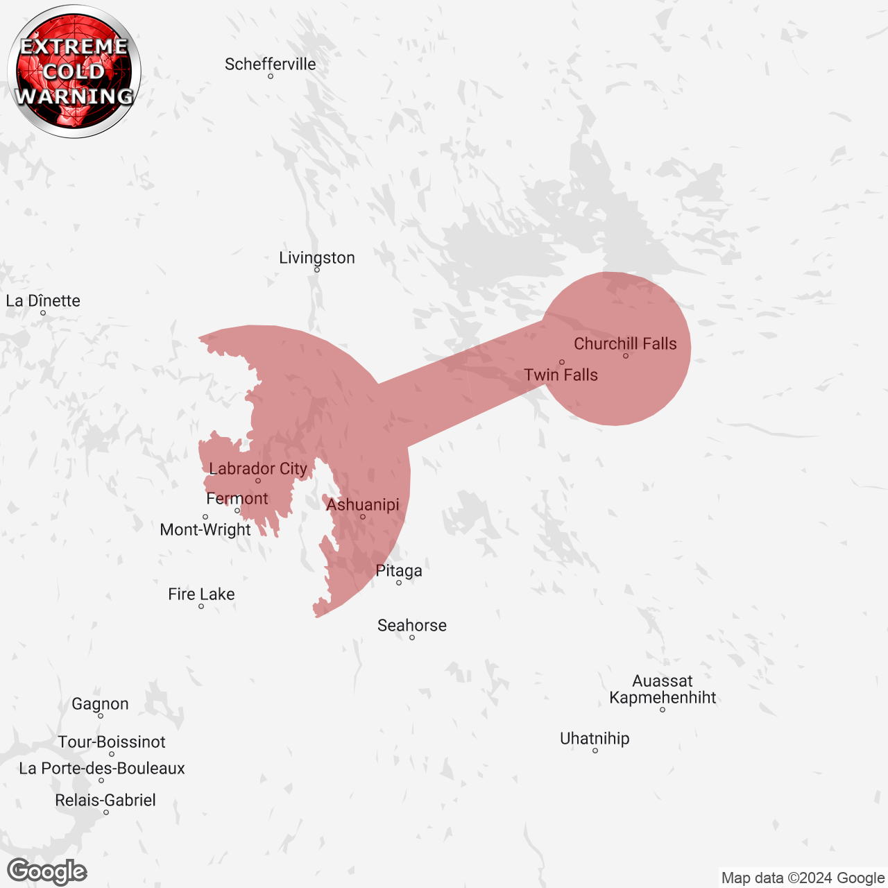 Severe Weather Update: Extreme Cold Warning Issued