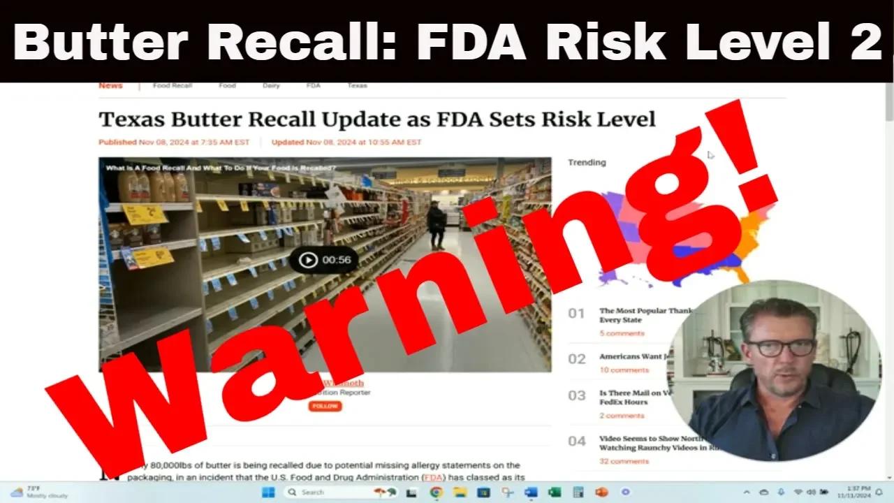 Understanding the Recent FDA Peanut Butter Recall