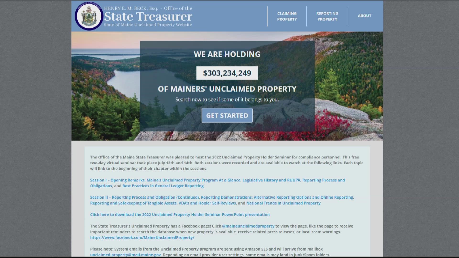 Understanding Maine Unclaimed Property