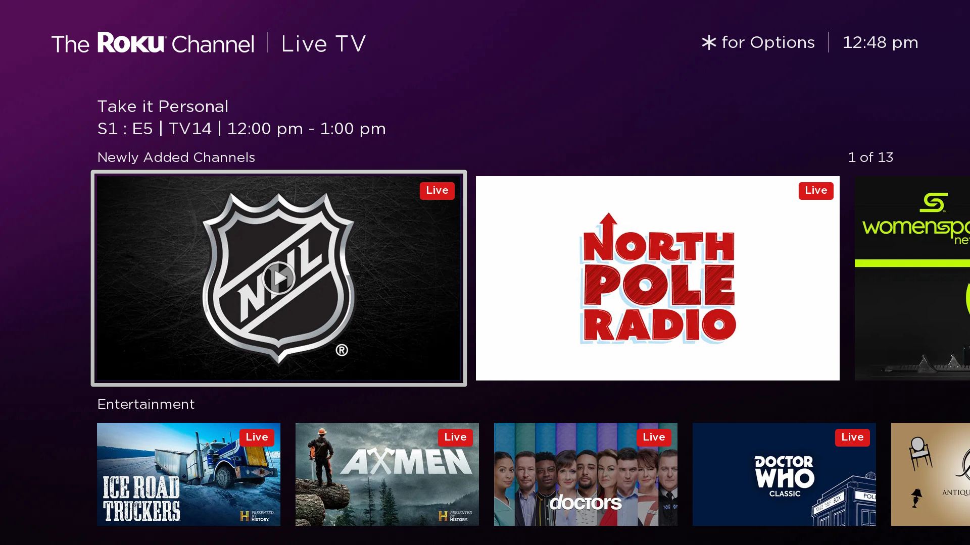 Discover New Free Channels on Roku