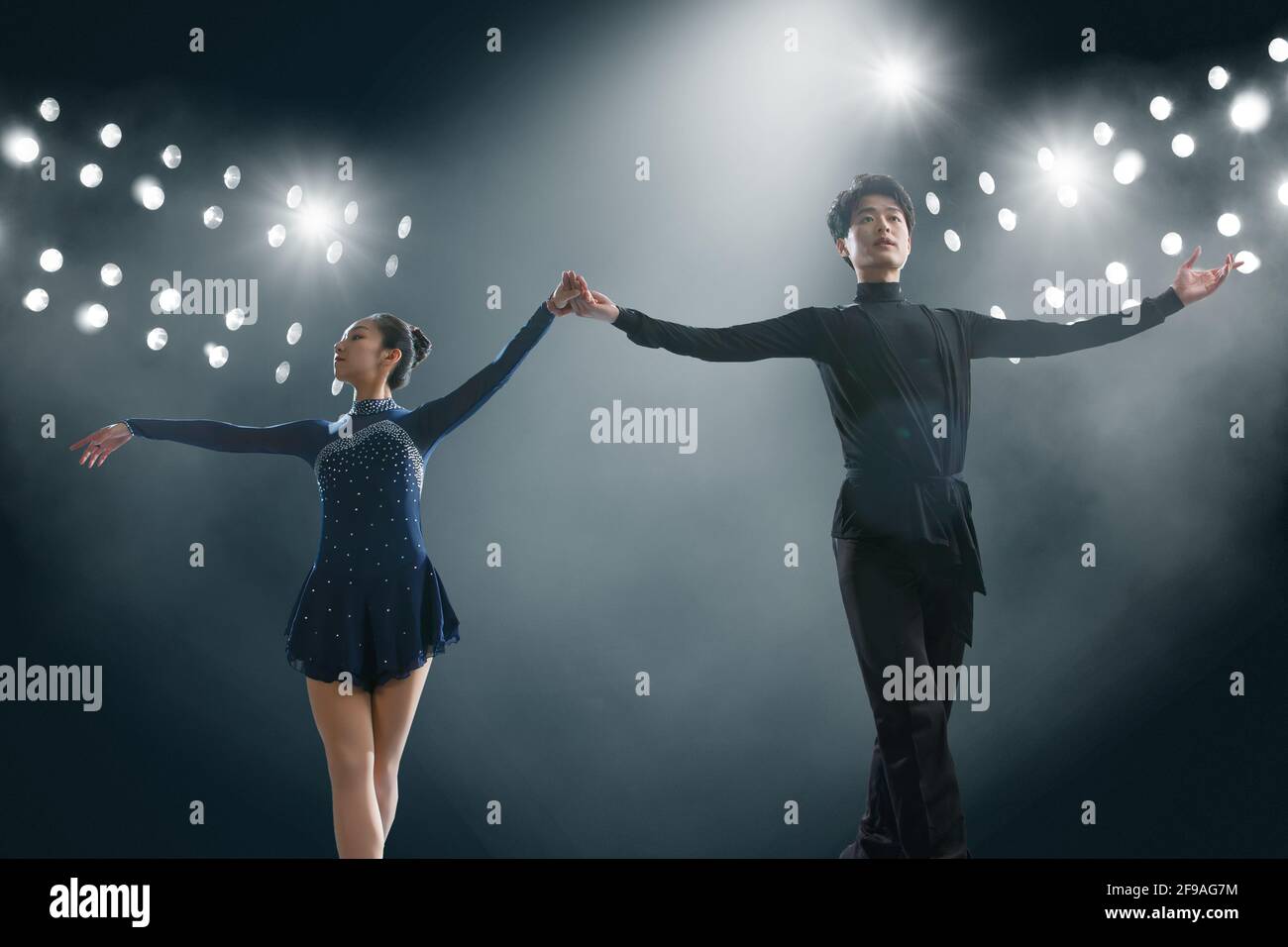 The Elegance and Competition of Pairs Figure Skating