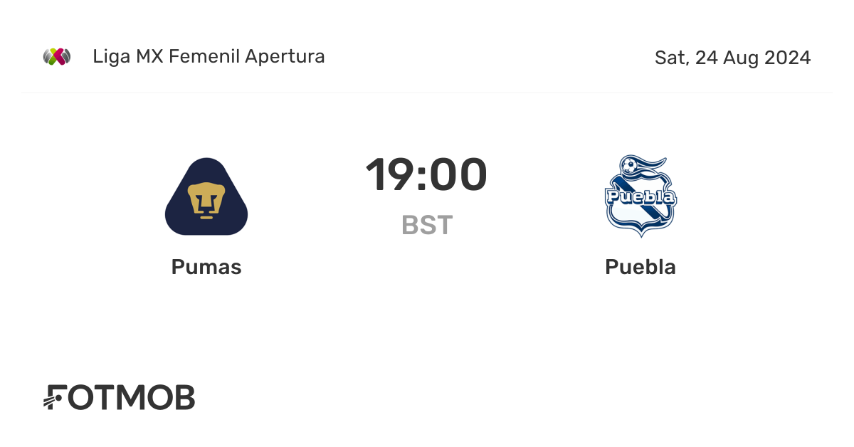 Puebla vs Pumas: Upcoming Liga MX Showdown