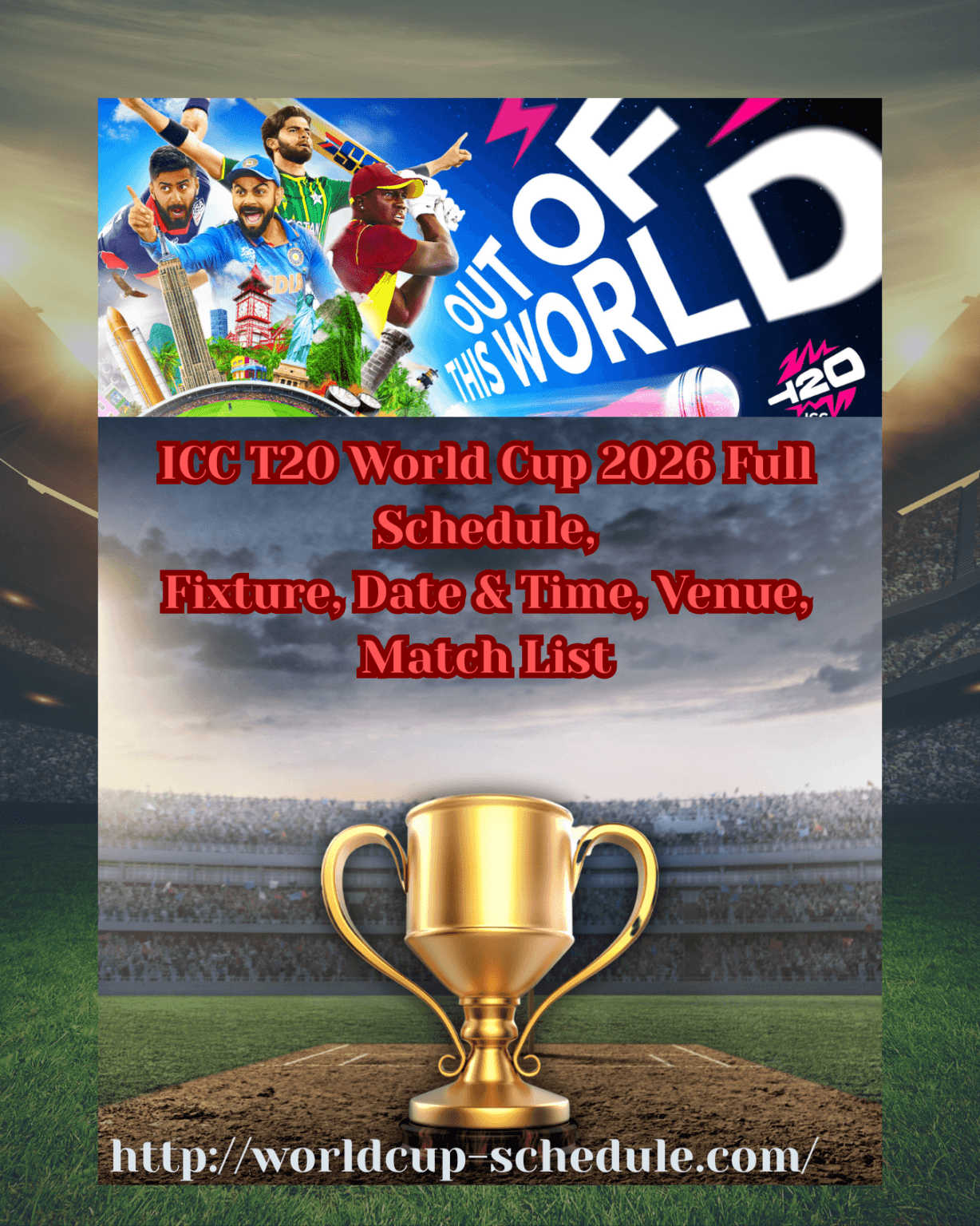Complete T20 World Cup Schedule 2023