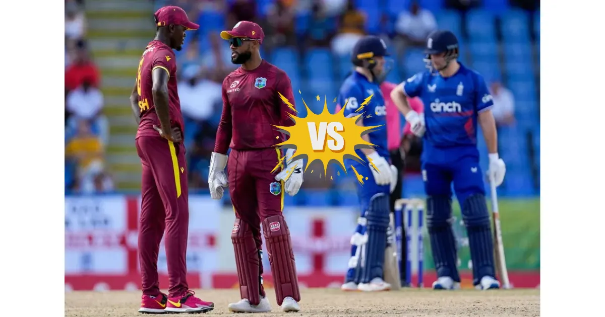 Current Standings: West Indies Cricket Team vs England Cricket Team