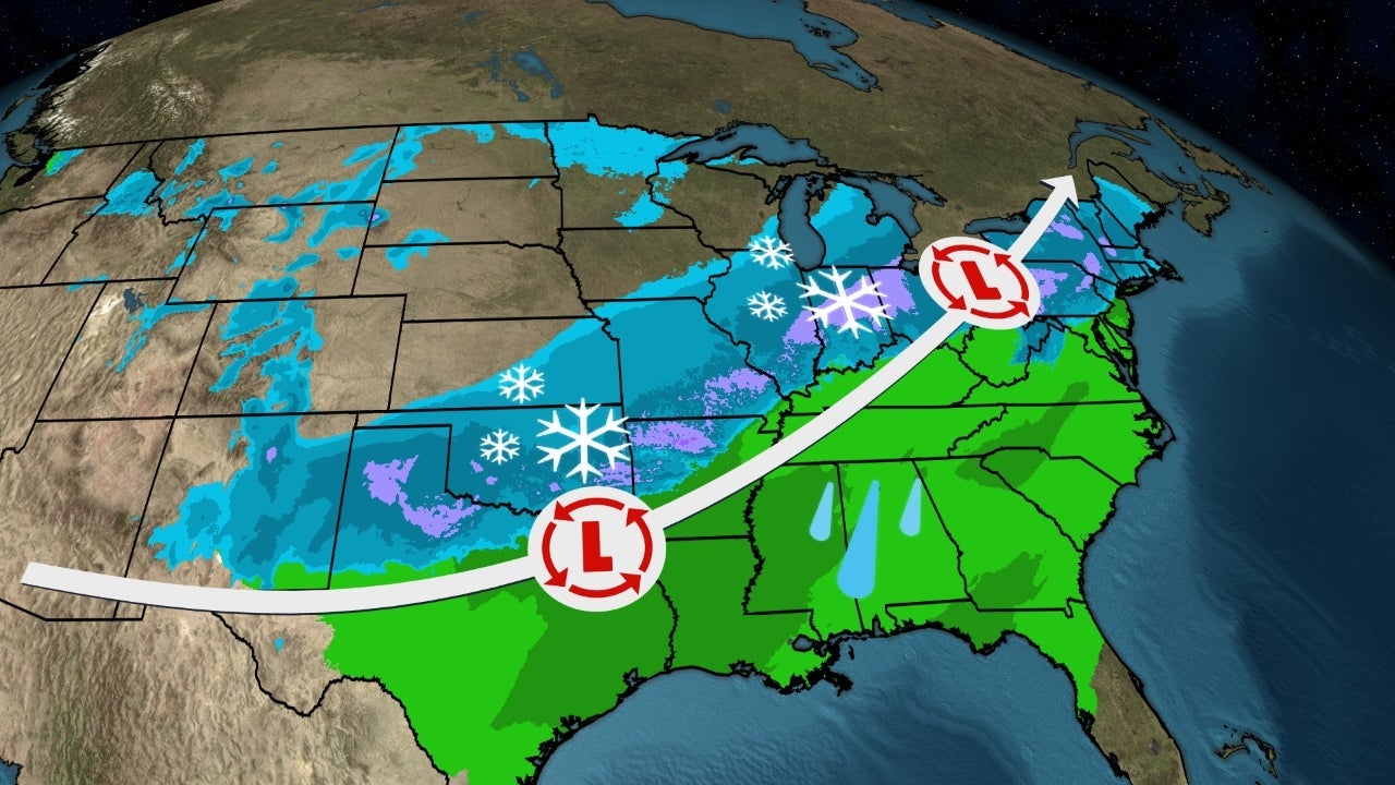 Latest Winter Storm Weather Forecast and Impacts