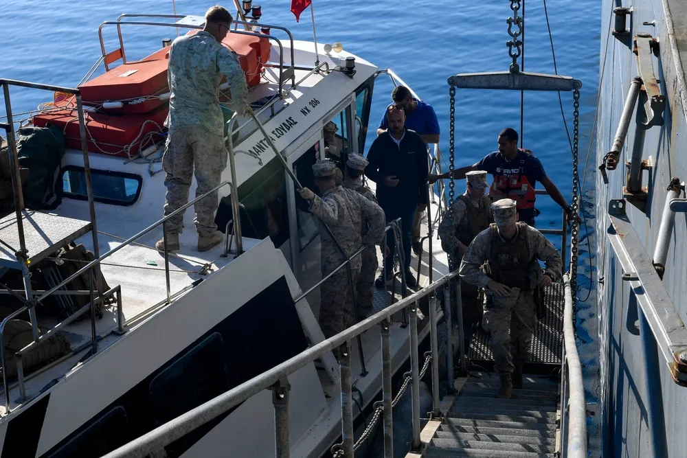 usns big horn ran aground — CA news